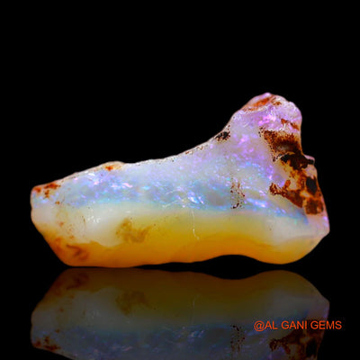 2.50 Cts Natural Australian Fire Opal Loose Gemstone Fancy Rough 14x8x4 mm RB-724