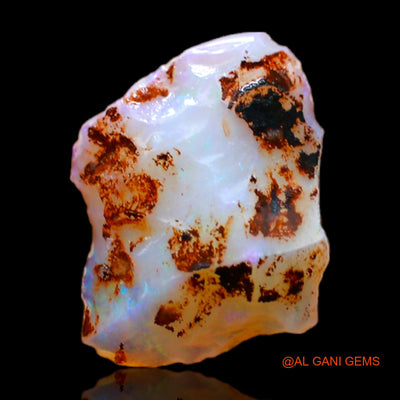 1.50 Cts Natural Australian Fire Opal Loose Gemstone Fancy Rough 11x9x3 mm RB-726