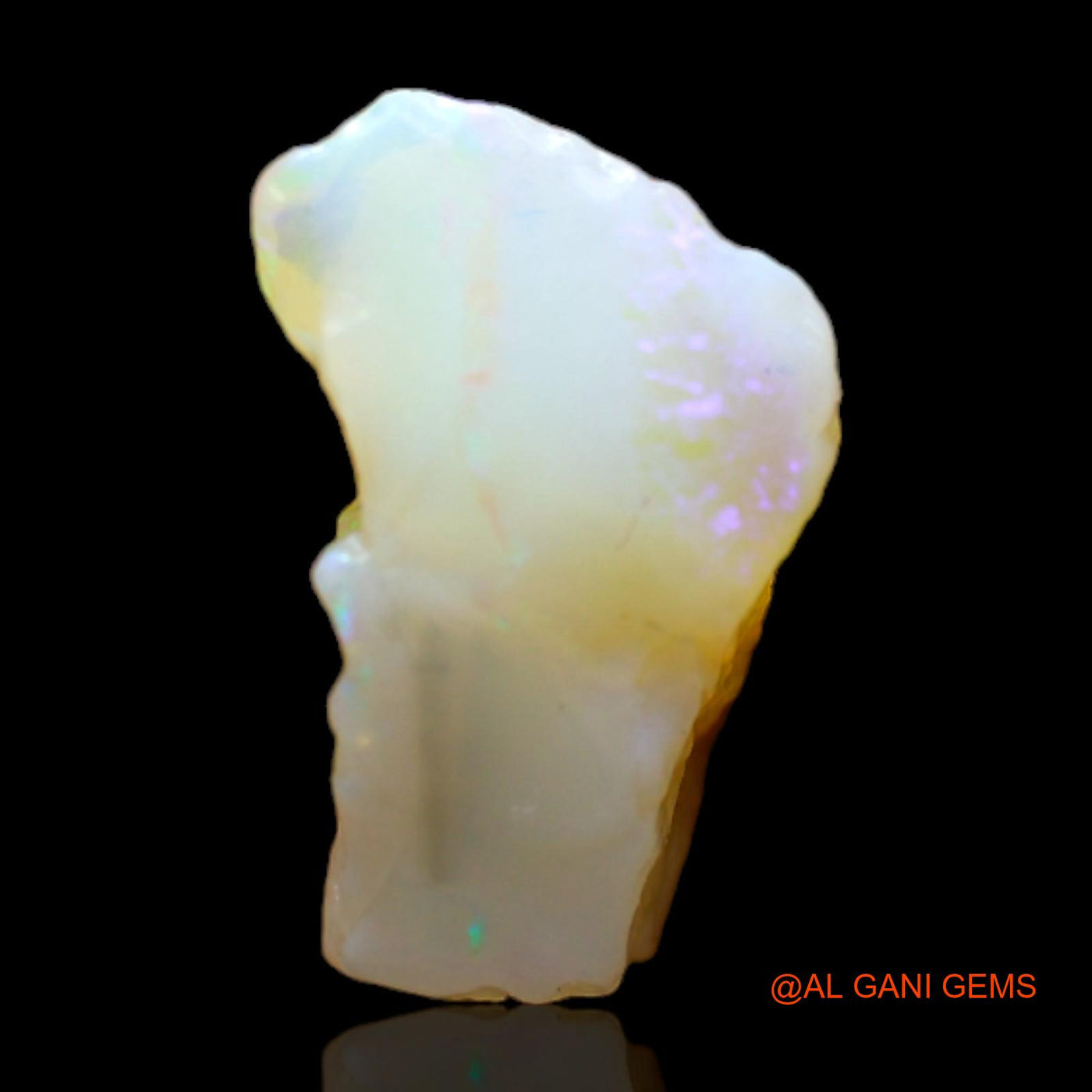 3.00 Cts Natural Australian Fire Opal Loose Gemstone Fancy Rough 13x9x7 mm RB-727