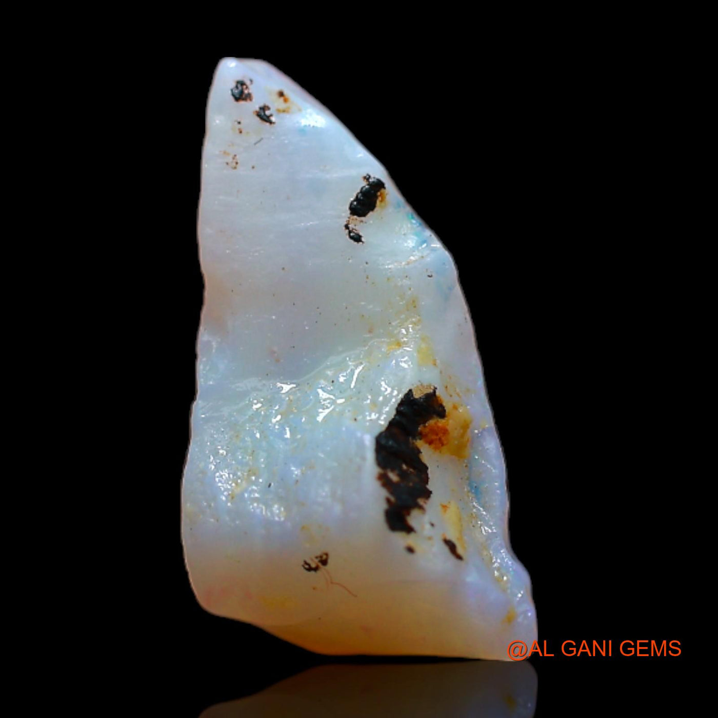 2.00 Cts Natural Australian Fire Opal Fancy Rough Loose Gemstone For Jewelry 13x7x6 mm RB-730