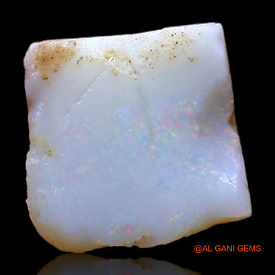 3.00 Cts Natural Australian Fire Opal Loose Gemstone Fancy Rough 10x10x3 mm RB-731