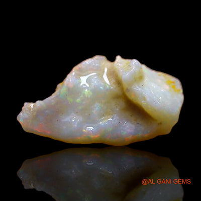 Natural Untreated Fire Opal Loose Gemstone Fancy Rough From Australia 2.40 Cts 15x9x5 mm RB-732