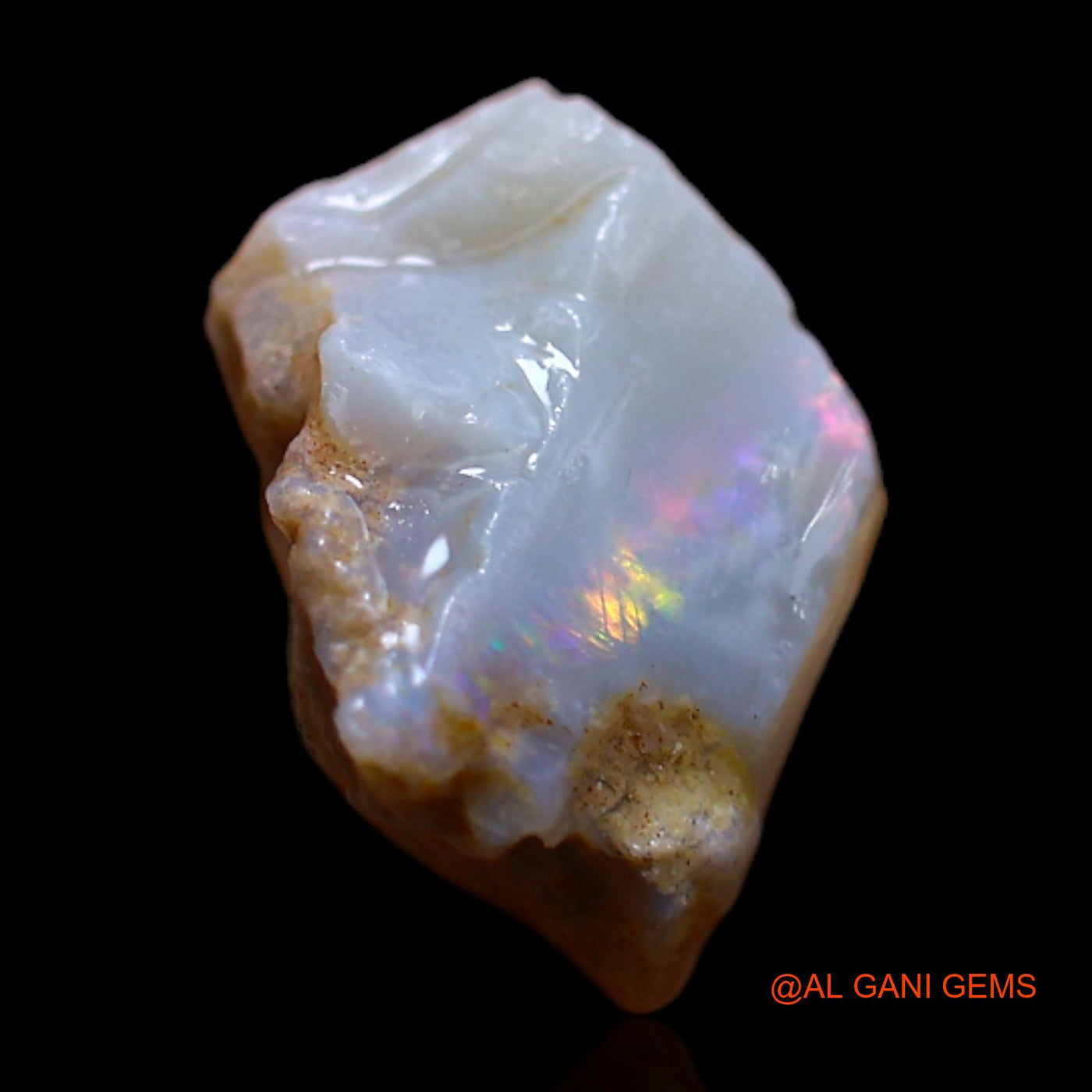 3.00 Cts Natural Australian Fire Opal Loose Gemstone Fancy Rough 14x9x6 mm RB-734