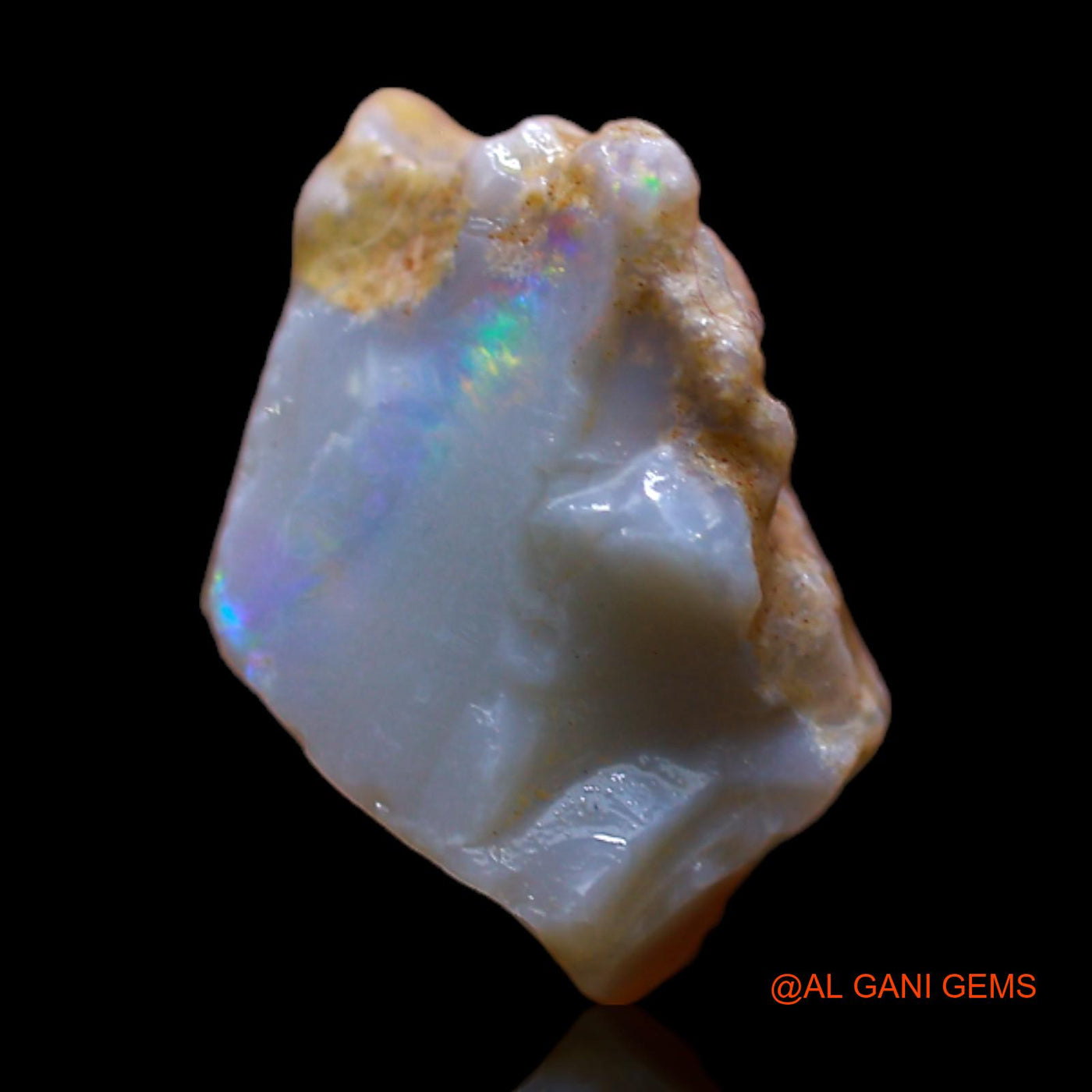 3.00 Cts Natural Australian Fire Opal Loose Gemstone Fancy Rough 14x9x6 mm RB-734