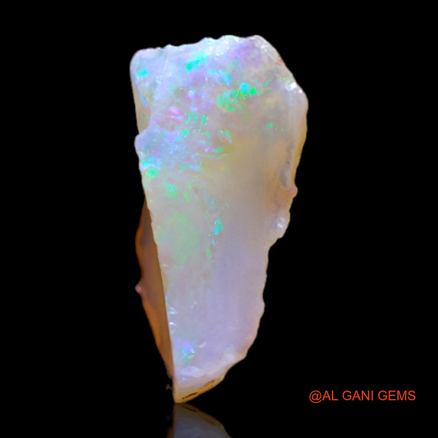 2.00 Cts Unheated Australian Fire Opal Loose Gemstone Fancy Rough Natural 15x7x6 mm RB-735