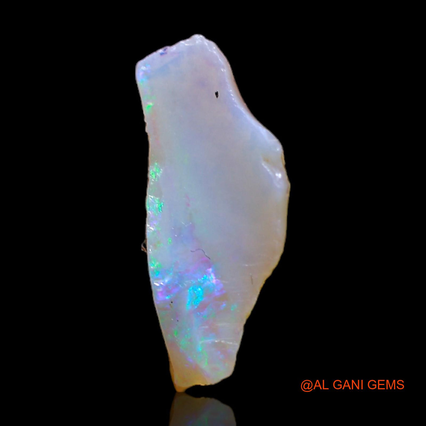 2.00 Cts Unheated Australian Fire Opal Loose Gemstone Fancy Rough Natural 15x7x6 mm RB-735
