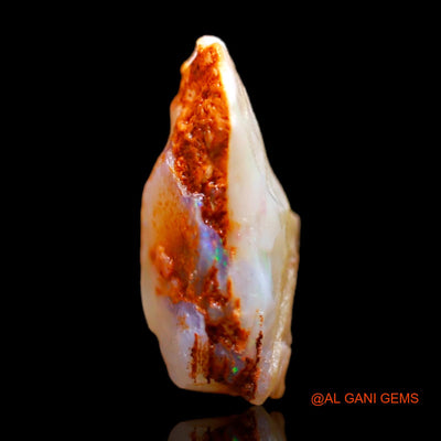 3.00 Cts Natural Australian Fire Opal Loose Gemstone Fancy Rough 13x9x6 mm RB-736