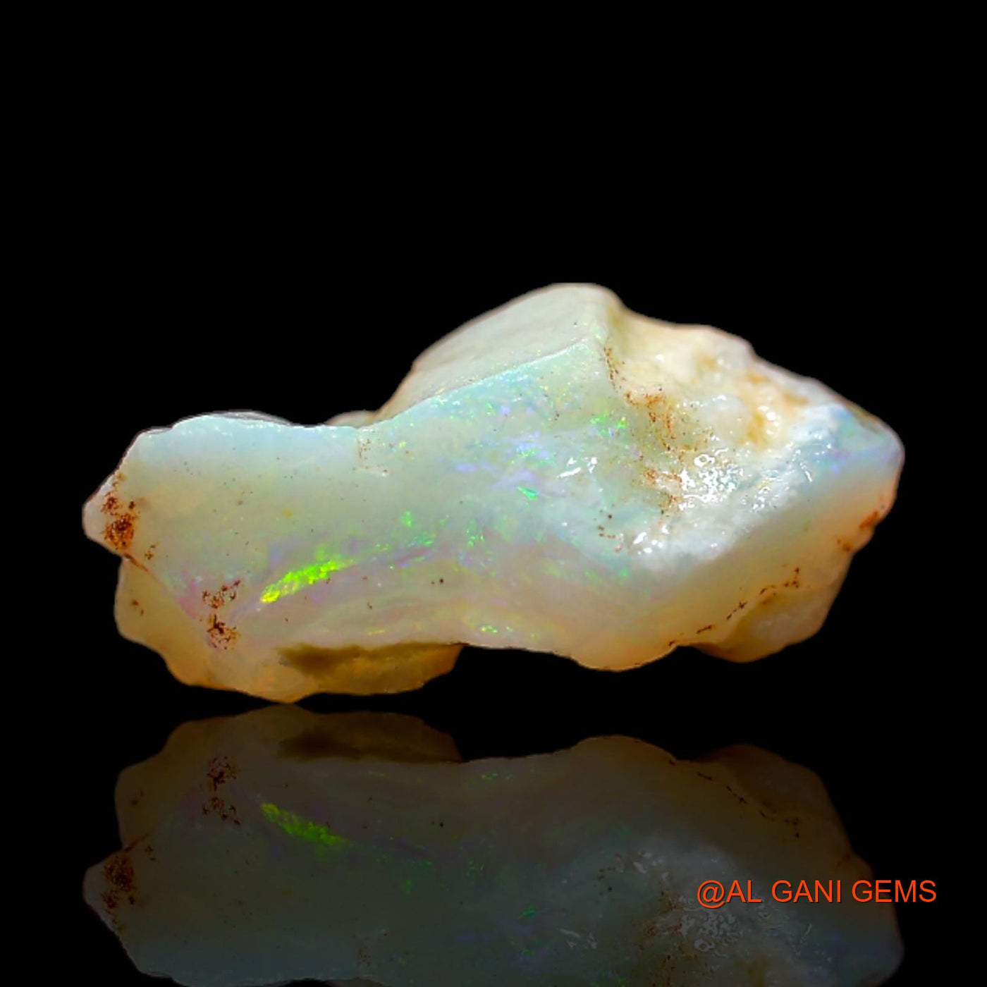 2.60 Cts Natural Australian Fire Opal Loose Gemstone Fancy Rough 14x9x6 mm RB-738
