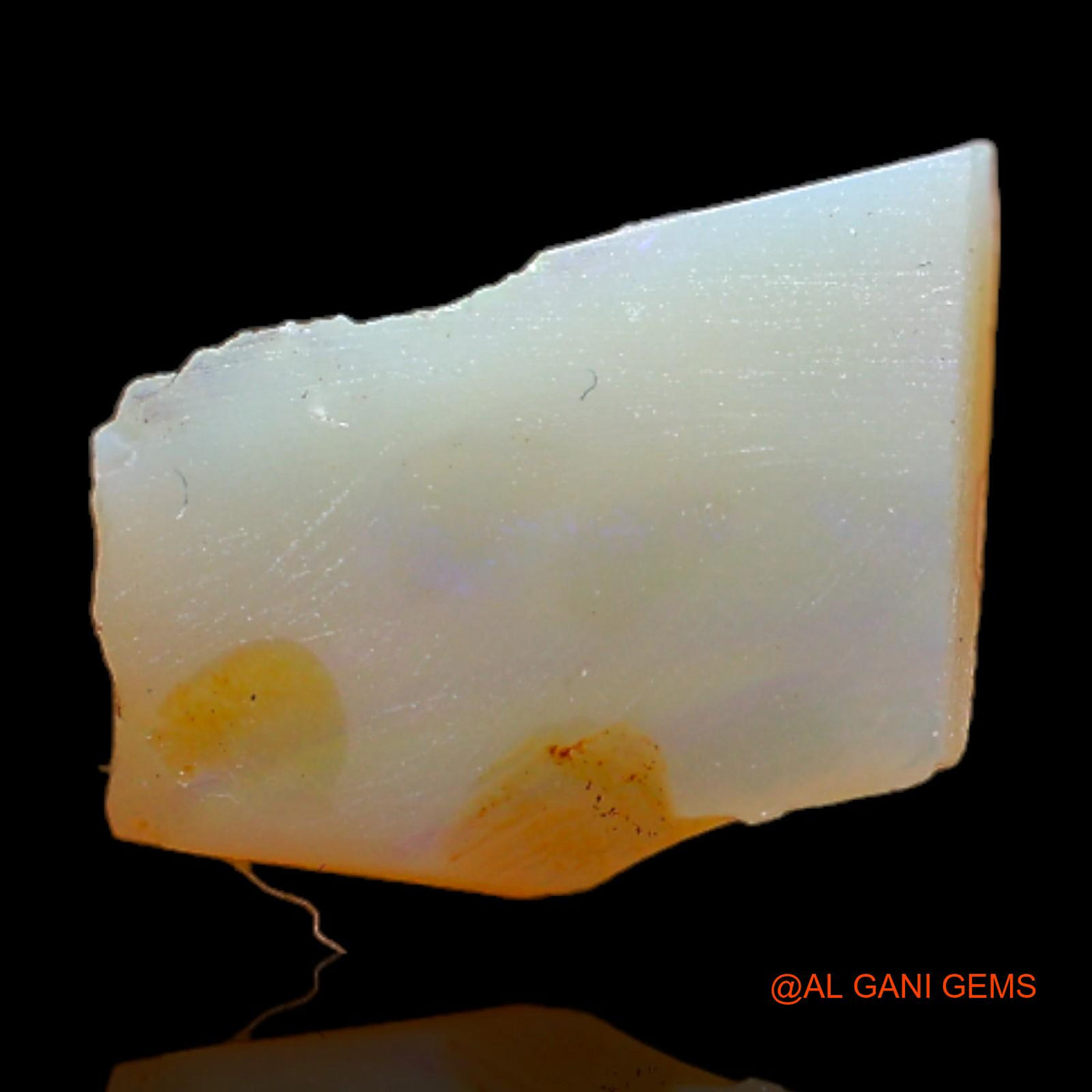 2.50 Cts Natural Australian Fire Opal Fancy Rough Loose Gemstone For Jewelry 11x8x4 mm RB-750