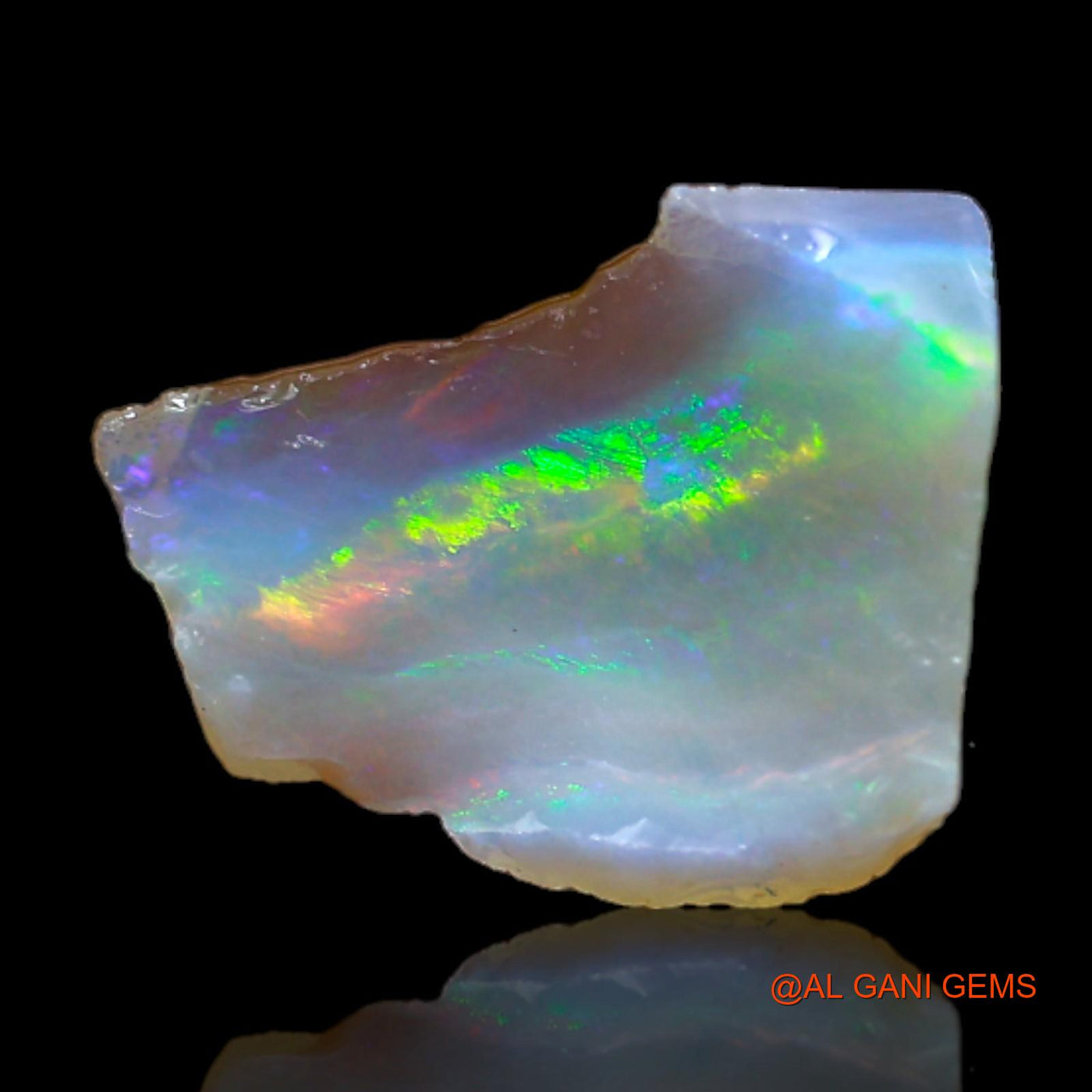 1.50 Cts Natural Australian Fire Opal Fancy Rough Loose Gemstone For Jewelry 11x9x5 mm RB-751