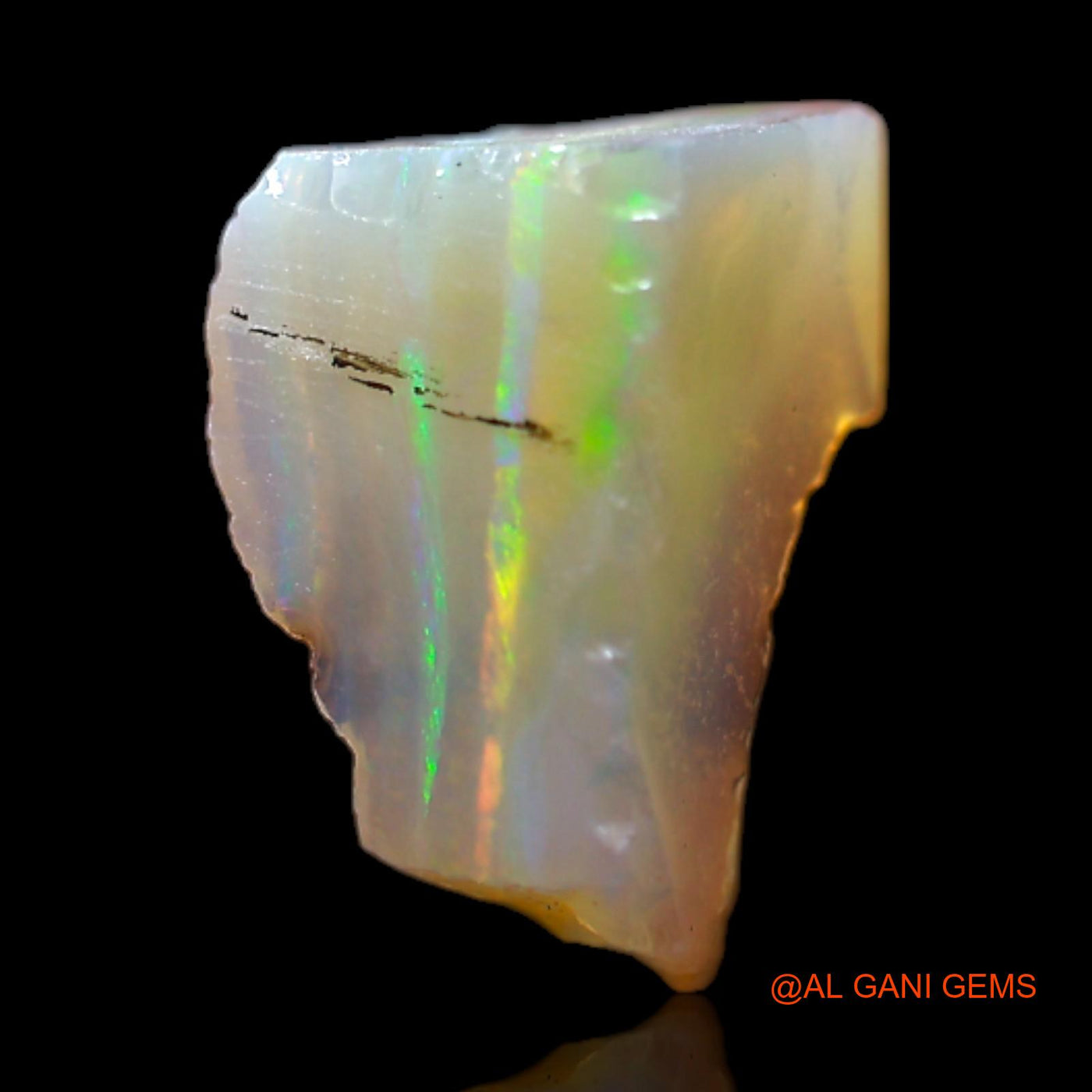 1.50 Cts Natural Australian Fire Opal Fancy Rough Loose Gemstone For Jewelry 11x9x5 mm RB-751