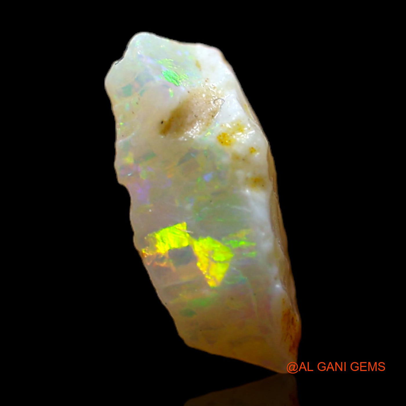 2.00 Cts Unheated Australian Fire Opal Loose Gemstone Fancy Rough Natural 11x7x4 mm RB-752