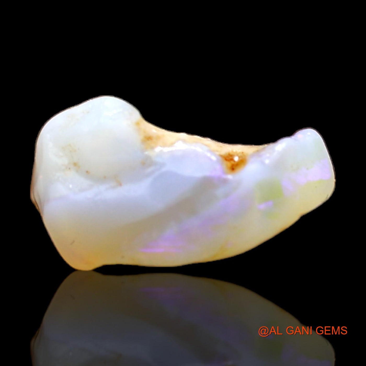2.60 Cts Natural Australian Fire Opal Fancy Rough Loose Gemstone For Jewelry 11x9x6 mm RB-753