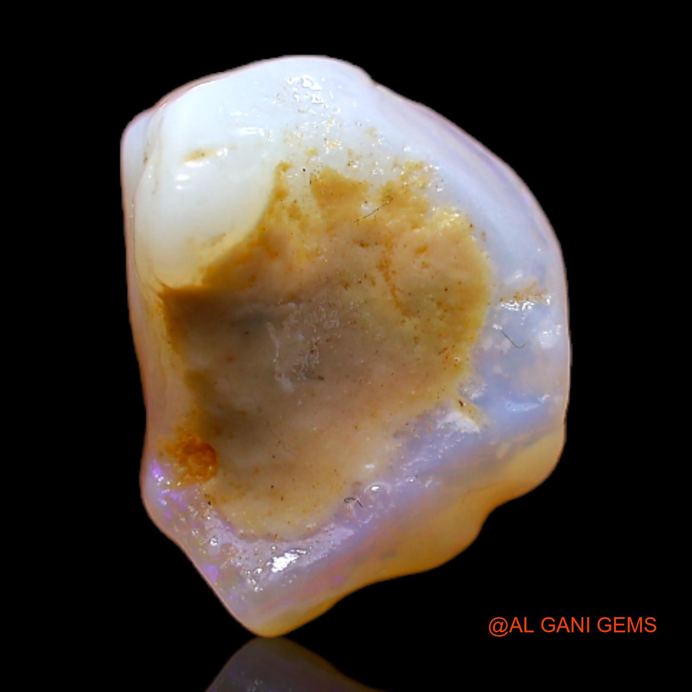 2.60 Cts Natural Australian Fire Opal Fancy Rough Loose Gemstone For Jewelry 11x9x6 mm RB-753