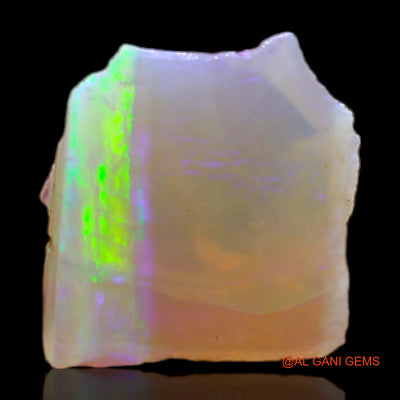 Natural Fire Opal Gemstone 3.00 Cts Loose Fancy Rough From Australia 10x9x5 mm RB-754