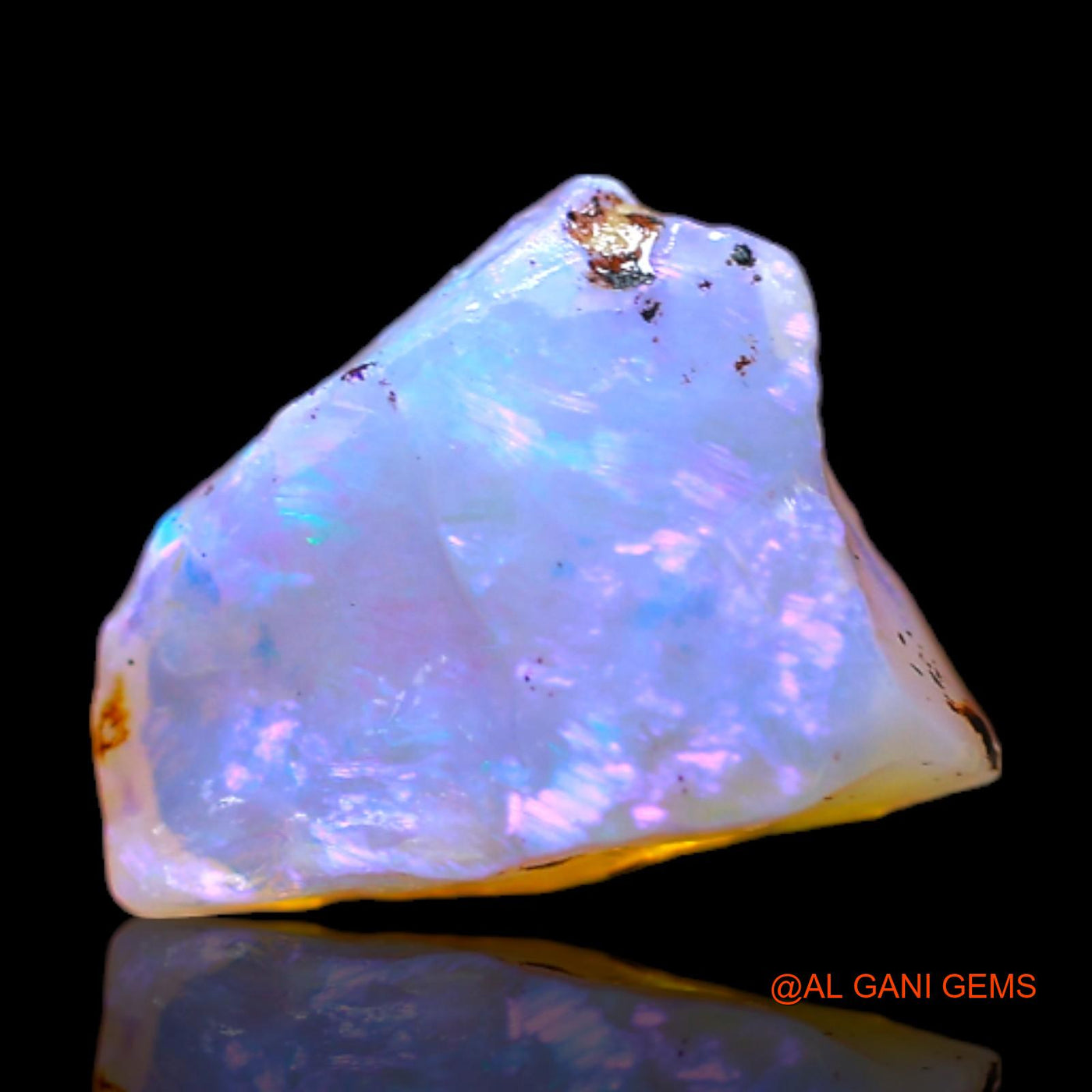 1.80 Cts Natural Australian Fire Opal Loose Gemstone Fancy Rough 10x9x4 mm RB-755