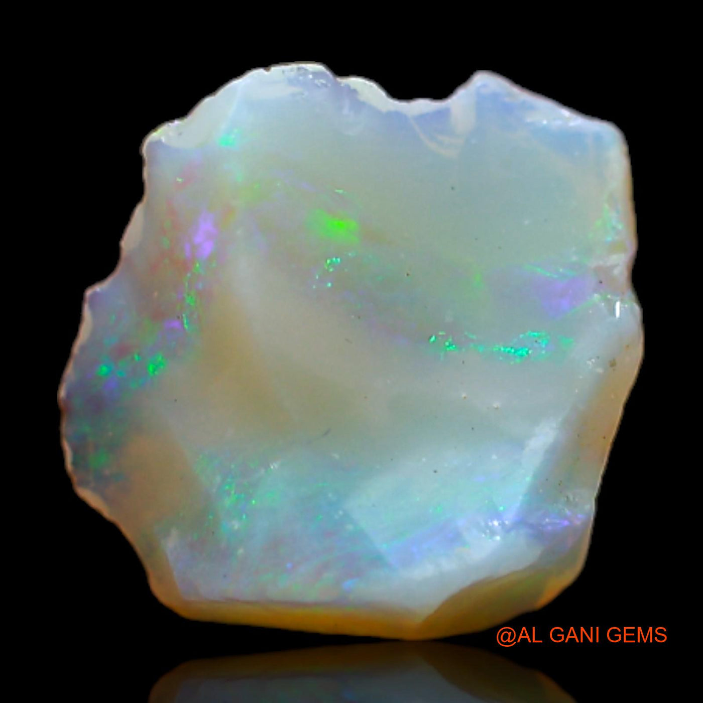 2.00 Cts Natural Australian Fire Opal Loose Gemstone Fancy Rough 10x9x4 mm RB-756