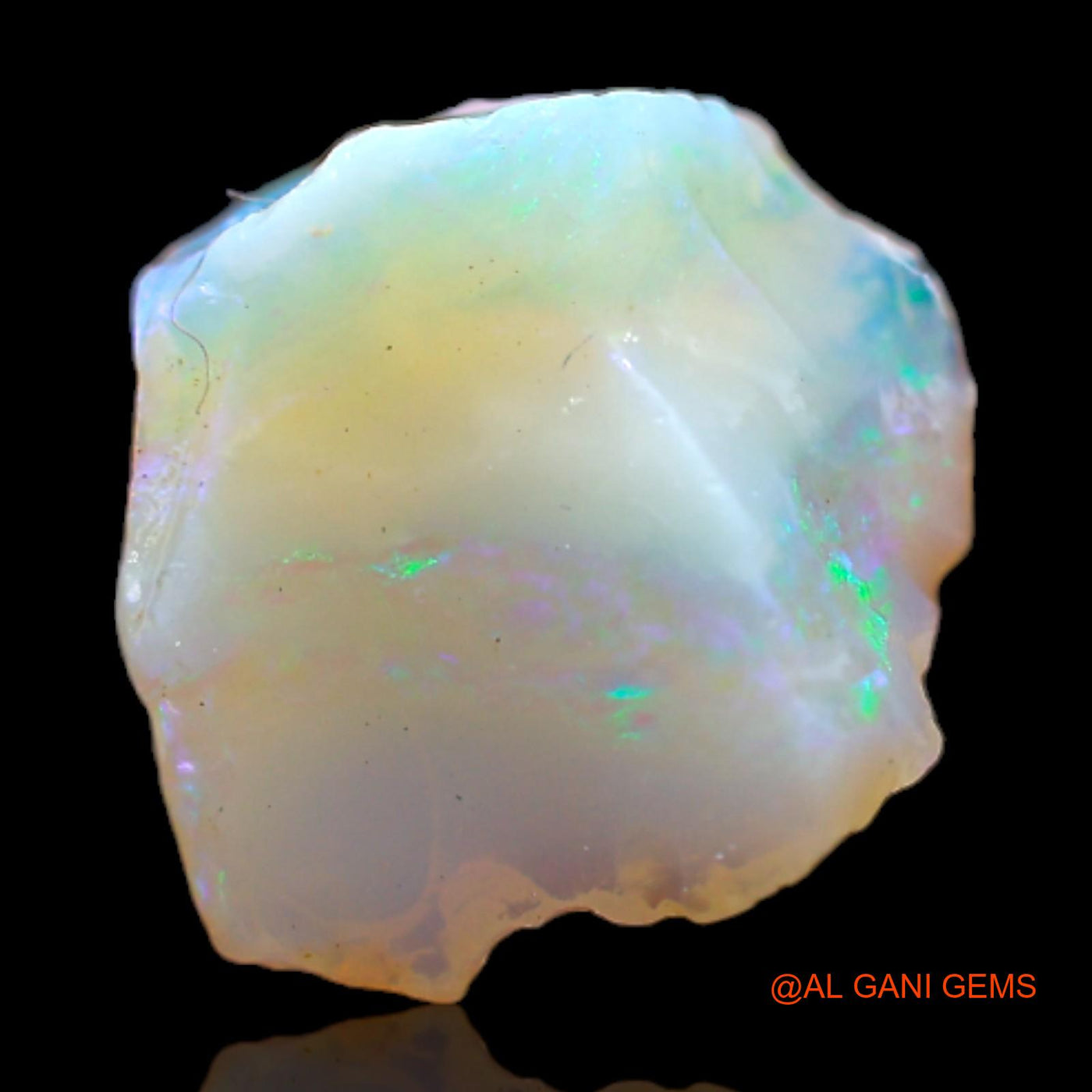 2.00 Cts Natural Australian Fire Opal Loose Gemstone Fancy Rough 10x9x4 mm RB-756