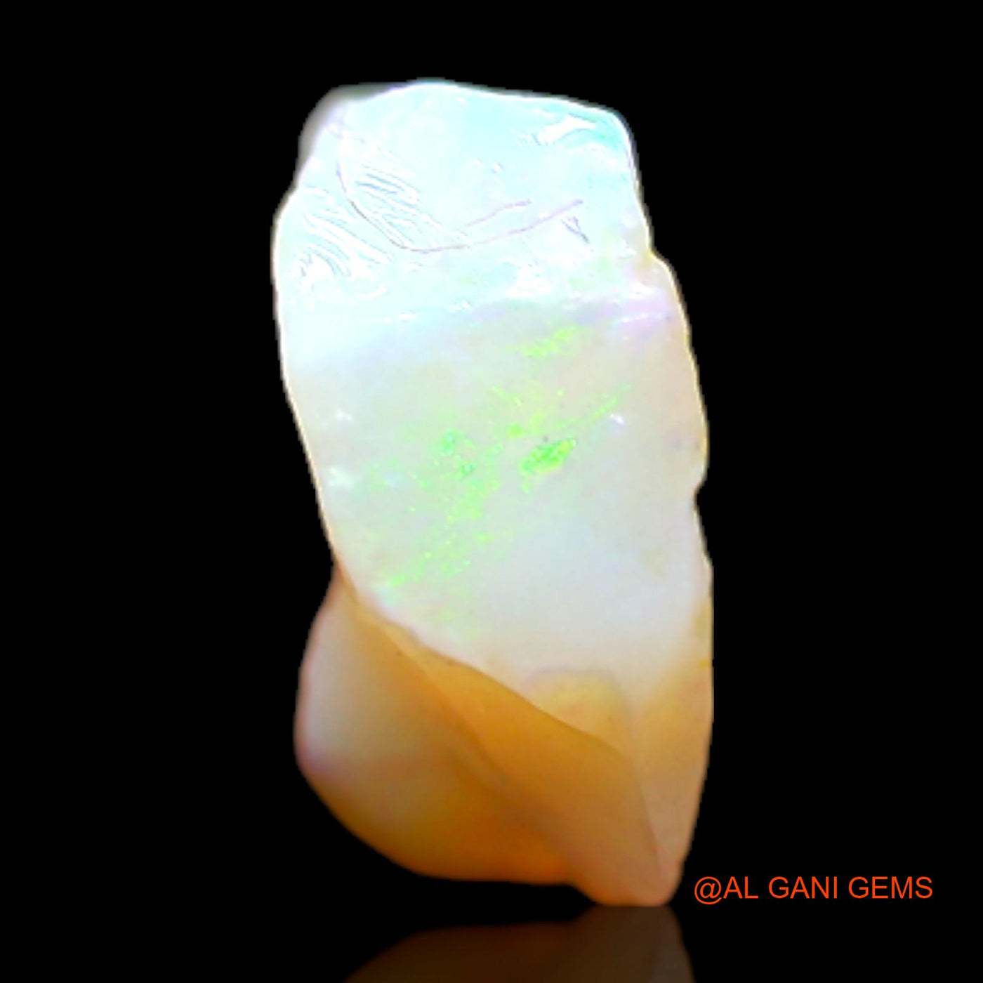 2.00 Cts Natural Australian Fire Opal Loose Gemstone Fancy Rough 10x9x4 mm RB-756