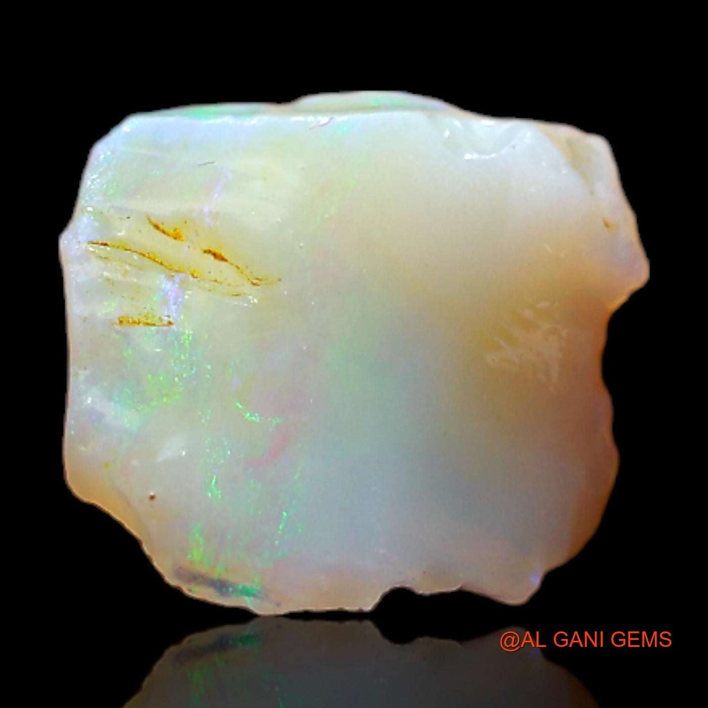 2.00 Cts Natural Australian Fire Opal Loose Gemstone Fancy Rough 10x9x4 mm RB-756