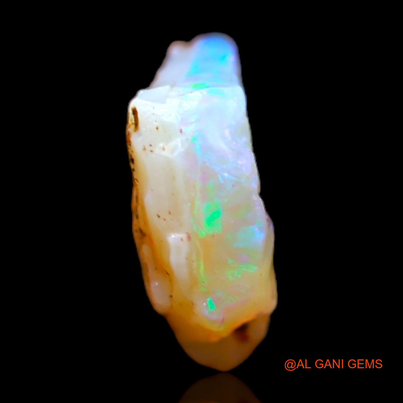 2.00 Cts Natural Australian Fire Opal Loose Gemstone Fancy Rough 10x9x4 mm RB-757