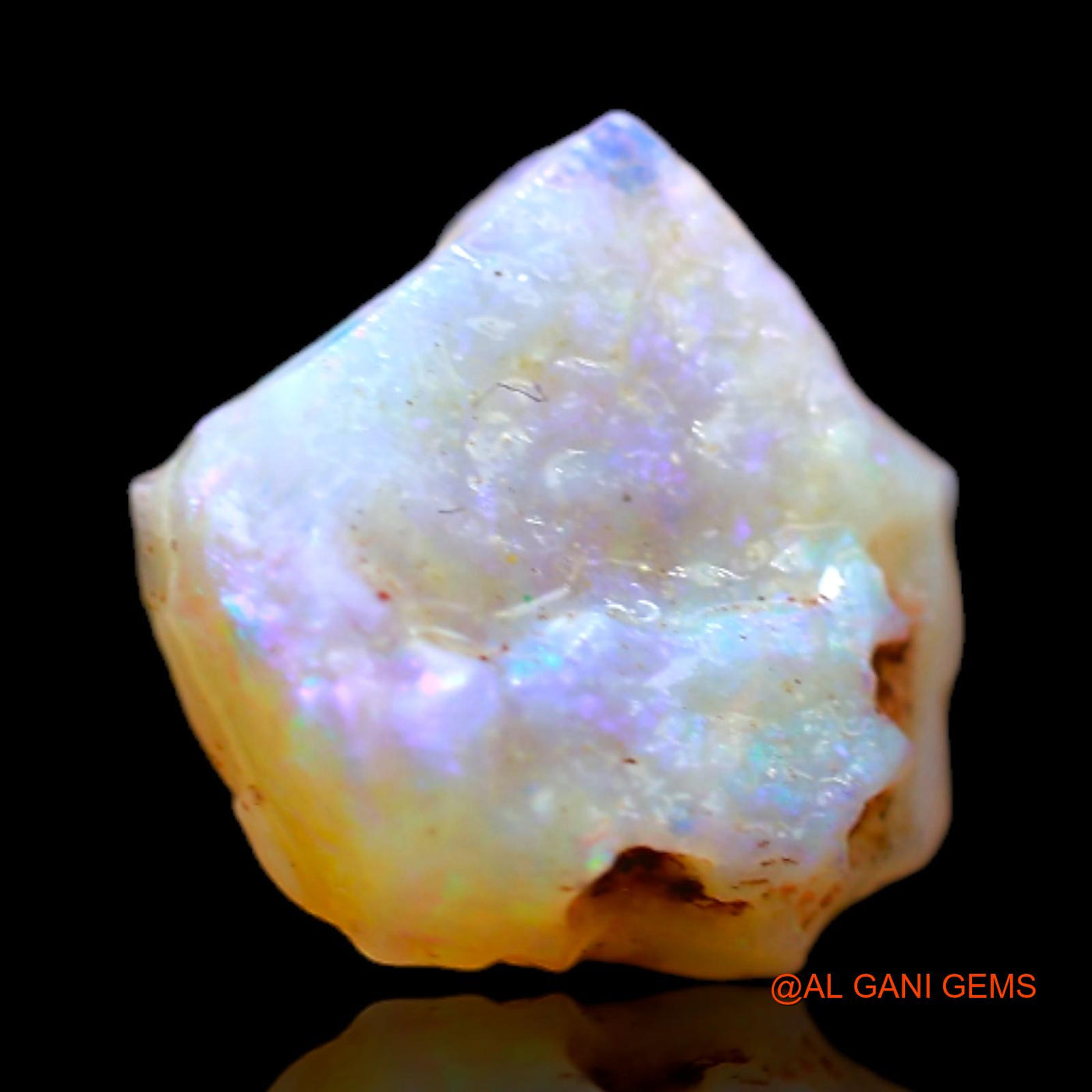 2.00 Cts Natural Australian Fire Opal Loose Gemstone Fancy Rough 10x9x4 mm RB-757