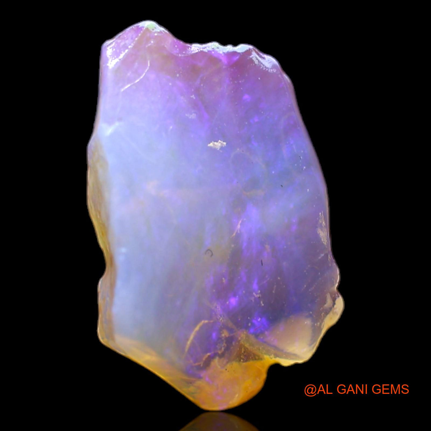 1.80 Cts Natural Australian Fire Opal Loose Gemstone Fancy Rough 13x8x4 mm RB-760