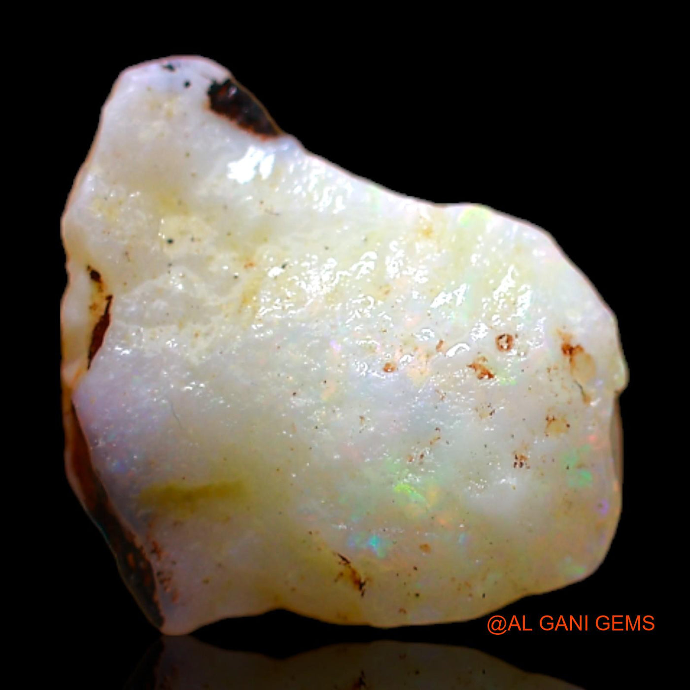 2.00 Cts Natural Australian Fire Opal Loose Gemstone Fancy Rough 10x10x4 mm RB-761