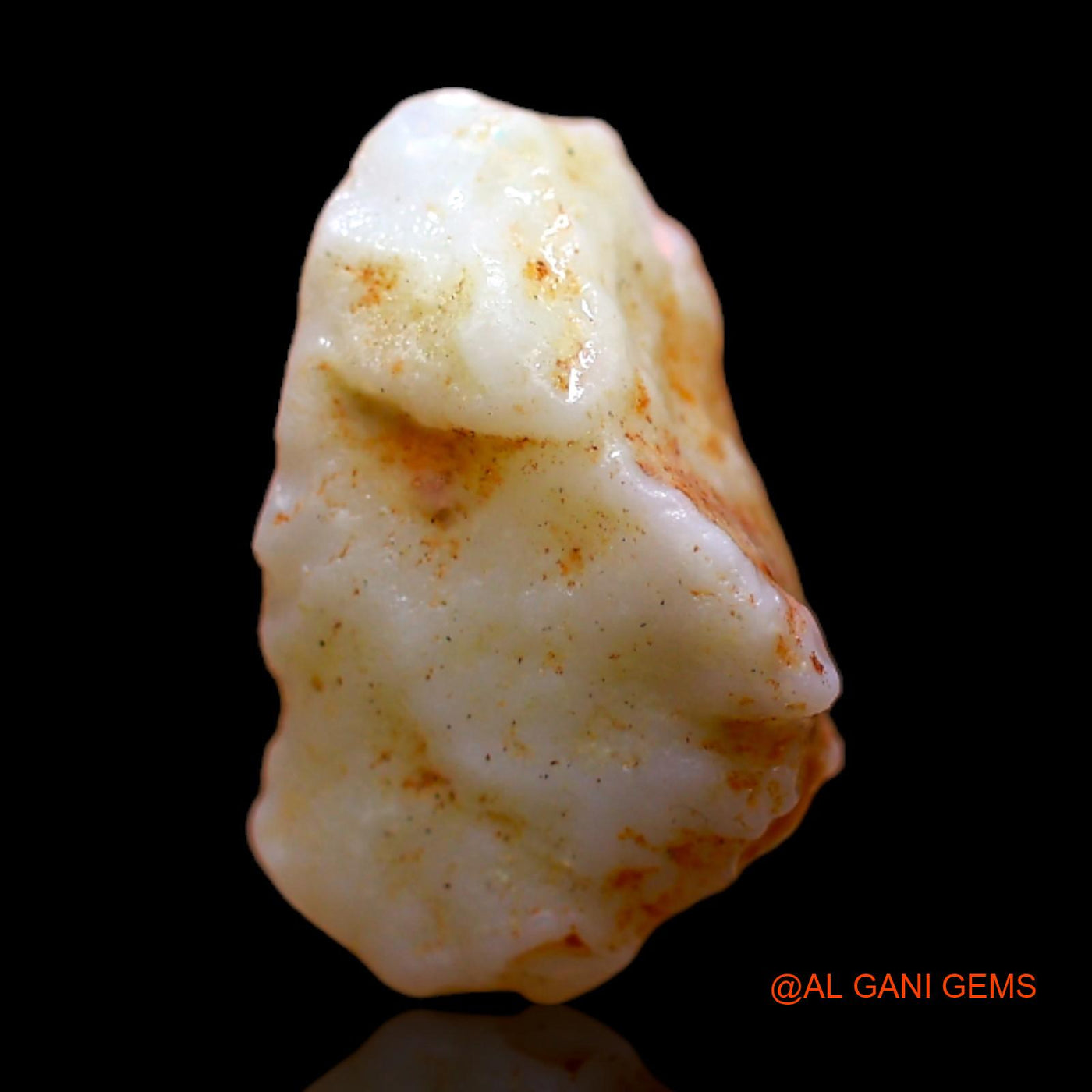 2.40 Cts Natural Australian Fire Opal Fancy Rough Loose Gemstone For Jewelry 12x9x5 mm RB-762