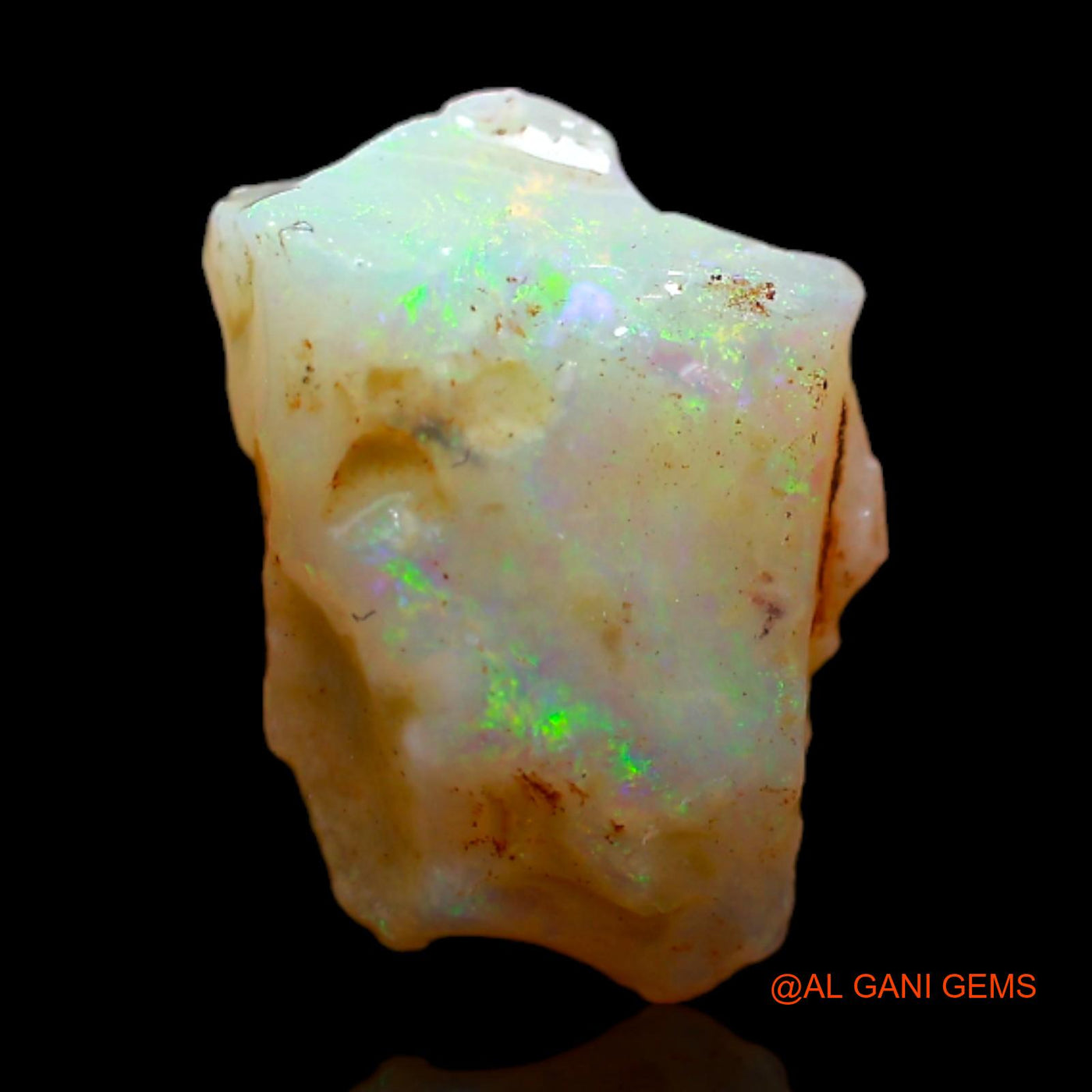 1.80 Cts Unheated Australian Fire Opal Loose Gemstone Fancy Rough Natural 12x8x4 mm RB-763