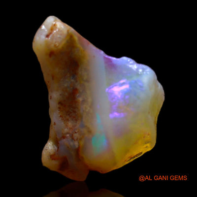 3.00 Cts Natural Australian Fire Opal Loose Gemstone Fancy Rough 10x9x8 mm RB-764