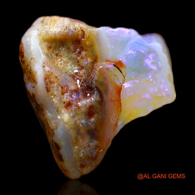 3.00 Cts Natural Australian Fire Opal Loose Gemstone Fancy Rough 10x9x8 mm RB-764