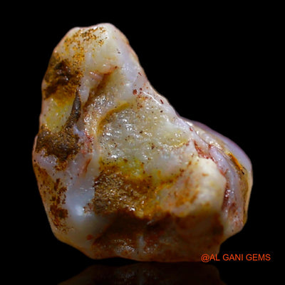3.00 Cts Natural Australian Fire Opal Loose Gemstone Fancy Rough 10x9x8 mm RB-764