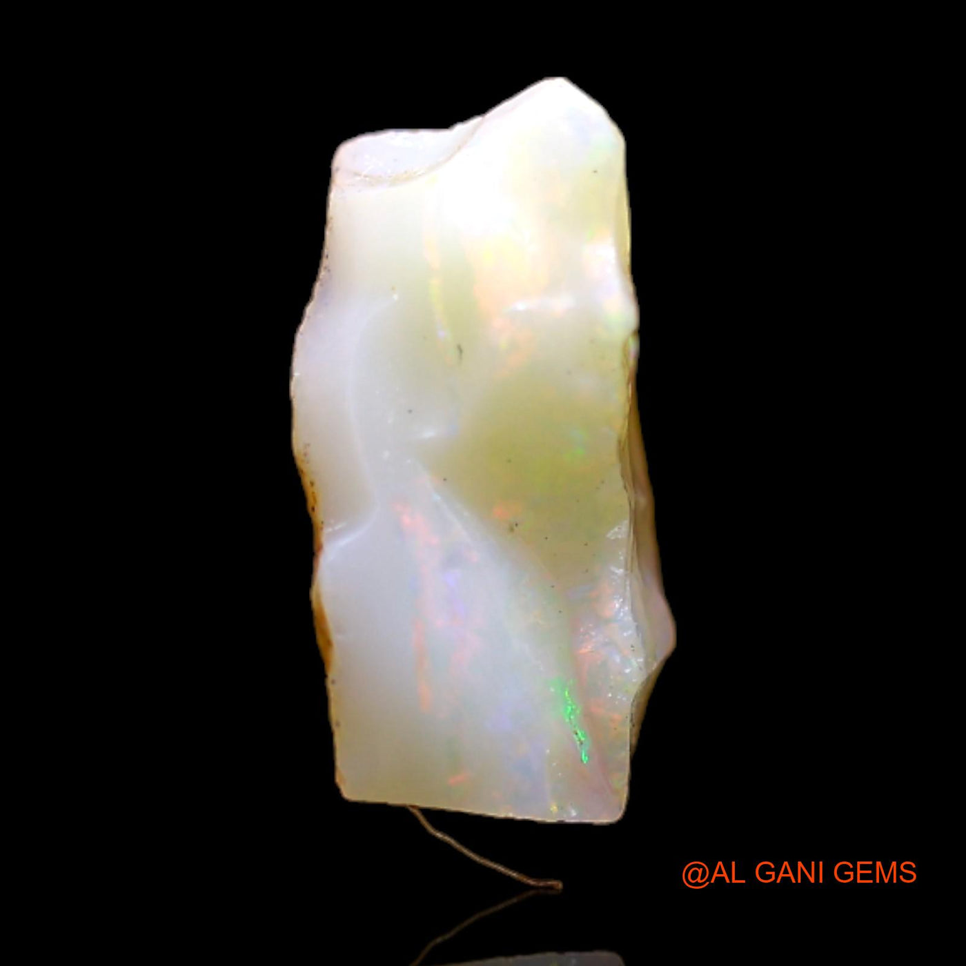2.40 Cts Natural Australian Fire Opal Loose Gemstone Fancy Rough 12x7x5 mm RB-765