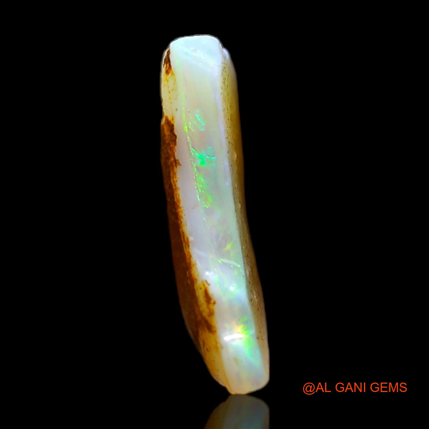 1.50 Cts Natural Australian Fire Opal Loose Gemstone Fancy Rough 13x8x3 mm RB-767