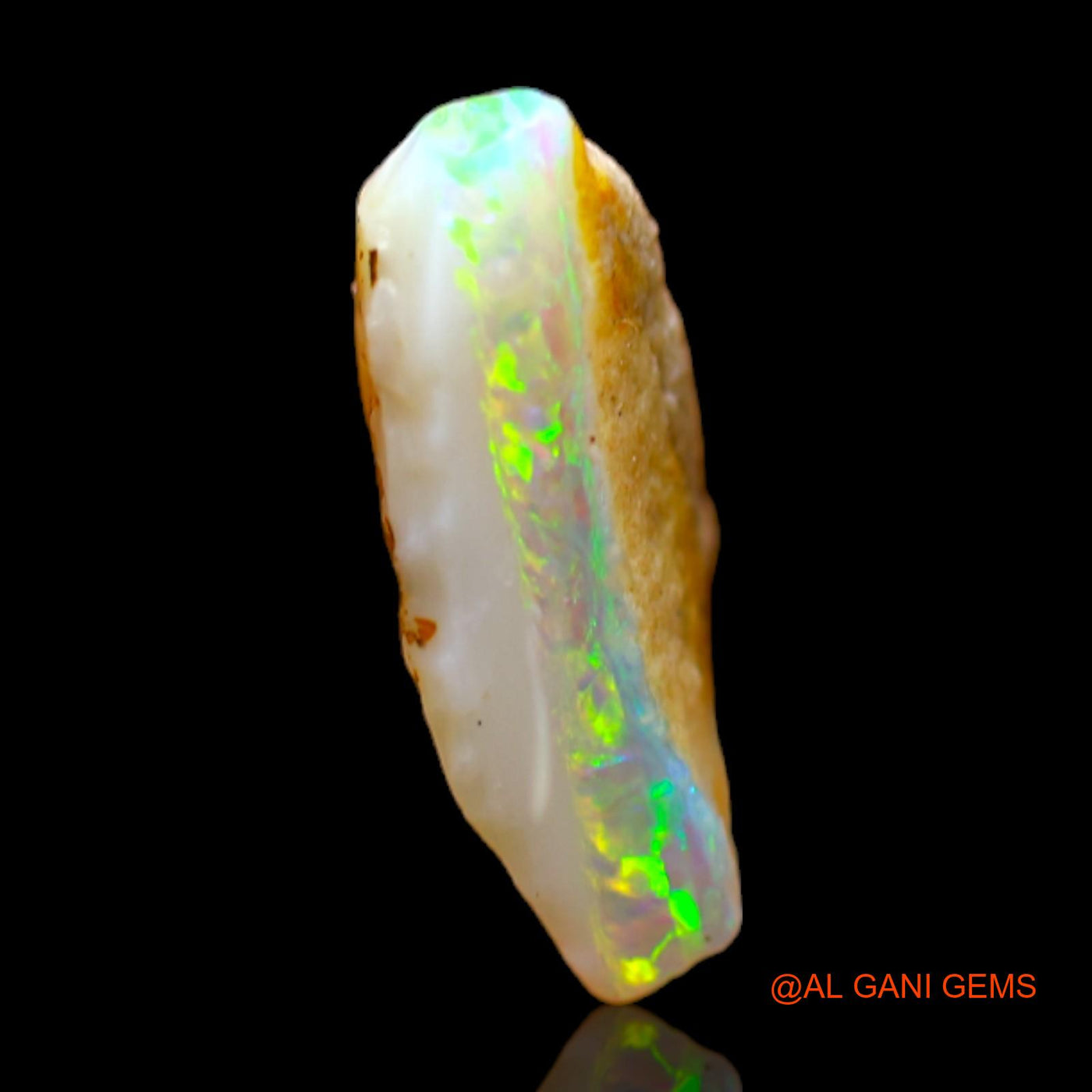2.00 Cts Natural Australian Fire Opal Loose Gemstone Fancy Rough 13x8x4 mm RB-768