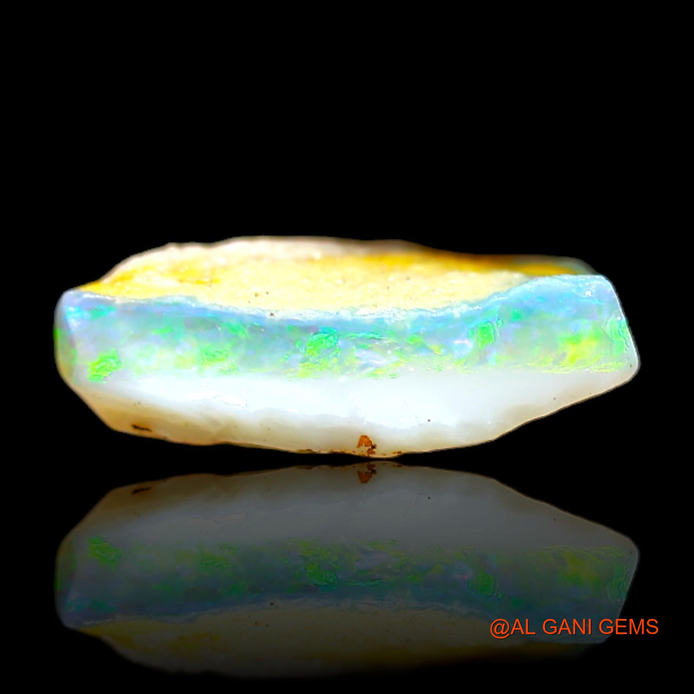 2.00 Cts Natural Australian Fire Opal Loose Gemstone Fancy Rough 13x8x4 mm RB-768