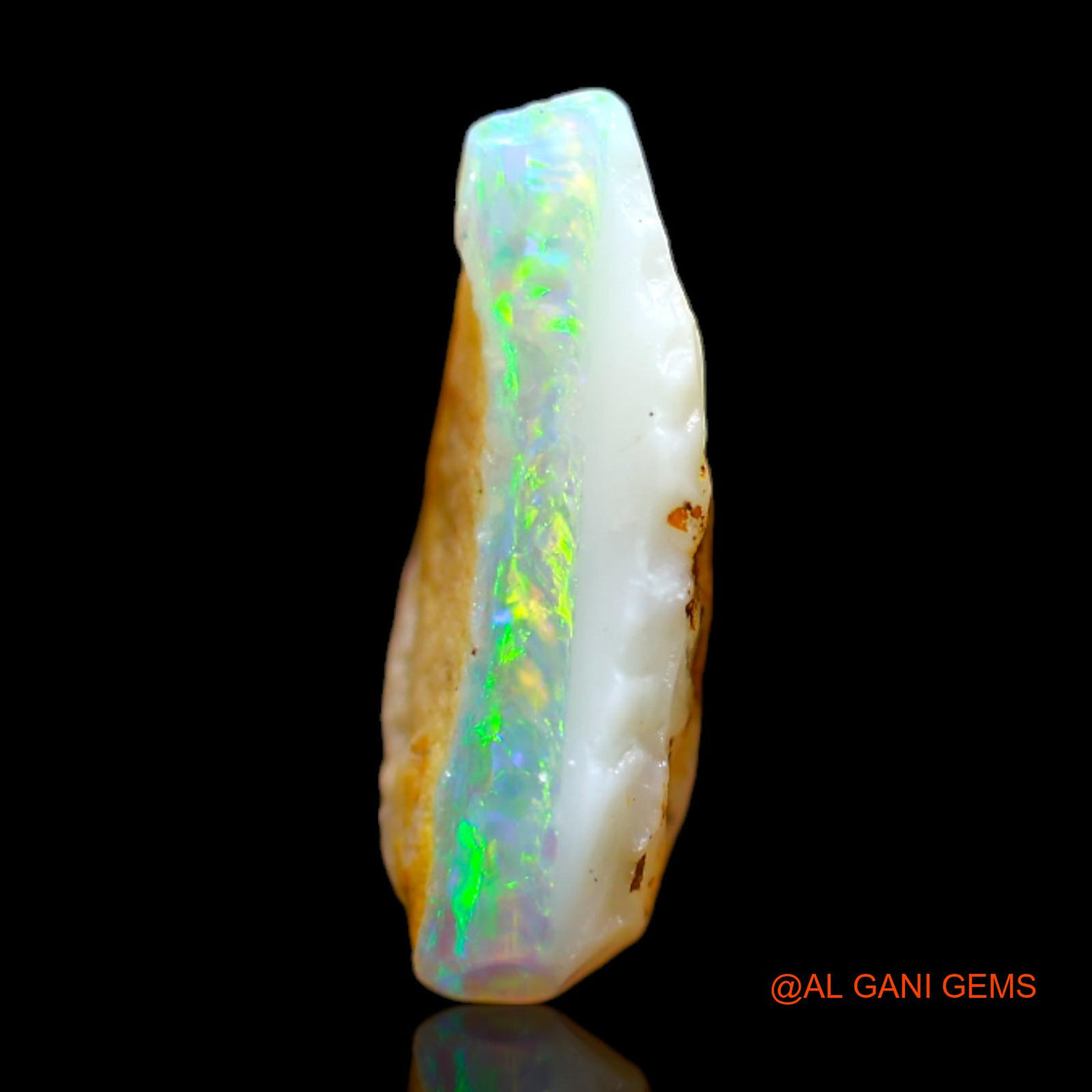 2.00 Cts Natural Australian Fire Opal Loose Gemstone Fancy Rough 13x8x4 mm RB-768
