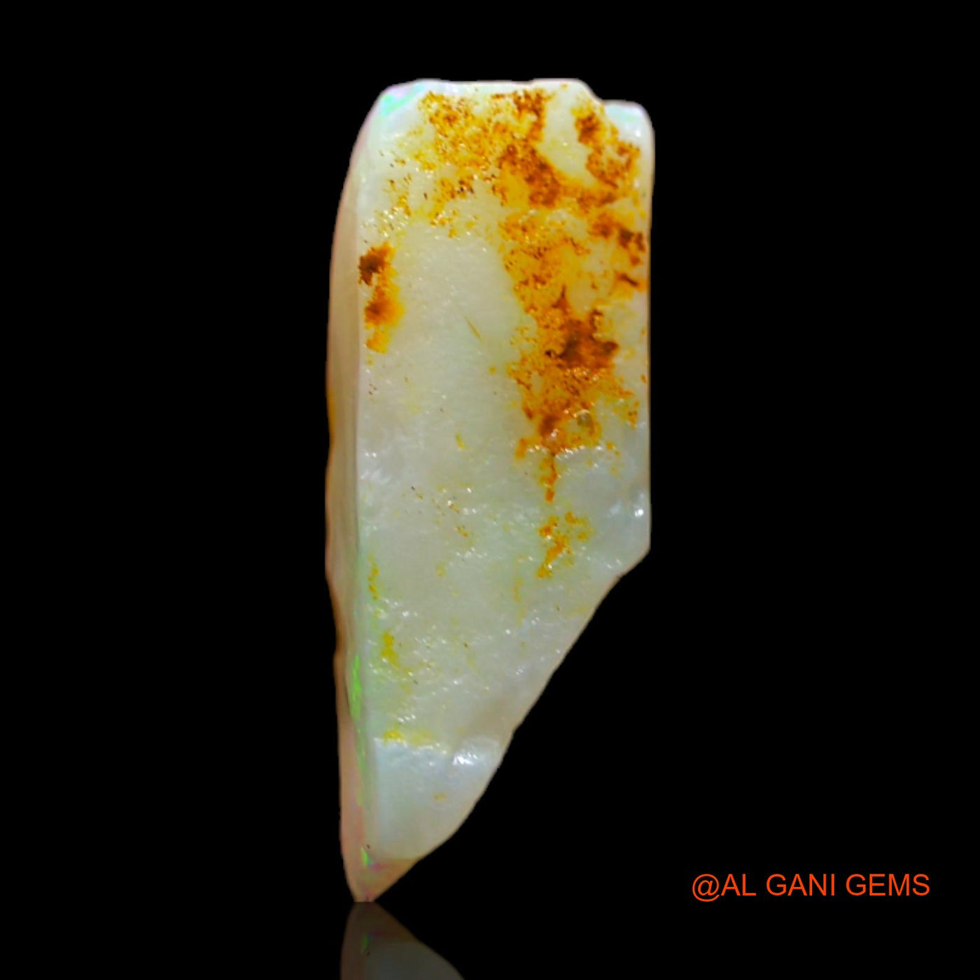 2.00 Cts Natural Australian Fire Opal Loose Gemstone Fancy Rough 14x5x3 mm RB-769