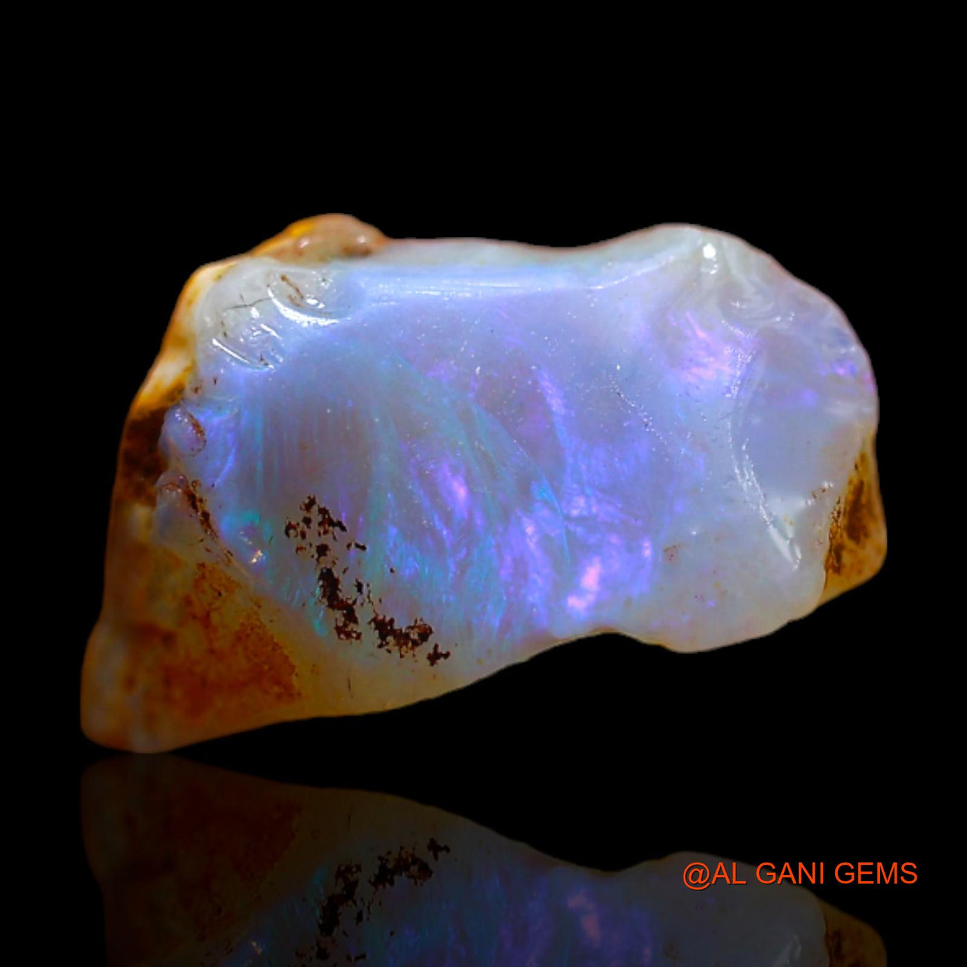 2.50 Cts Natural Australian Fire Opal Loose Gemstone Fancy Rough 12x7x6 mm RB-770