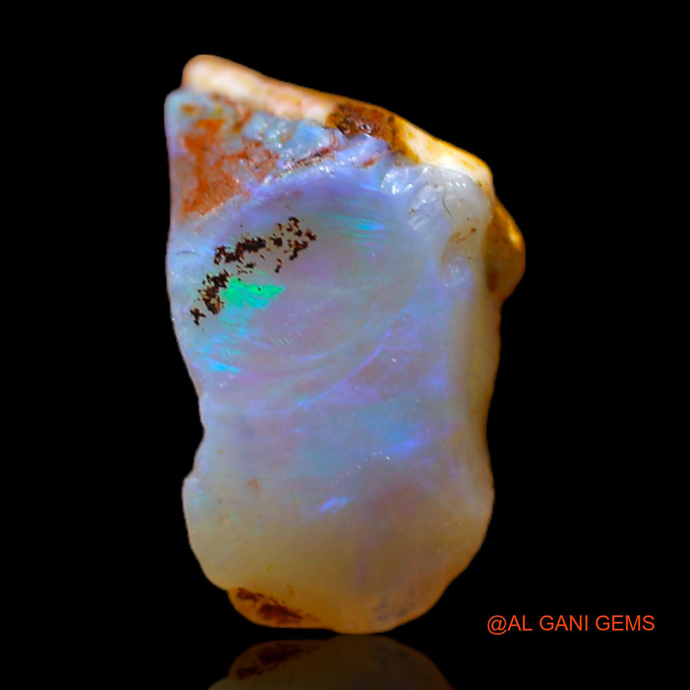 2.50 Cts Natural Australian Fire Opal Loose Gemstone Fancy Rough 12x7x6 mm RB-770
