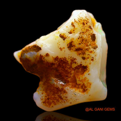 2.00 Cts Natural Australian Fire Opal Loose Gemstone Fancy Rough 10x10x4 mm RB-777