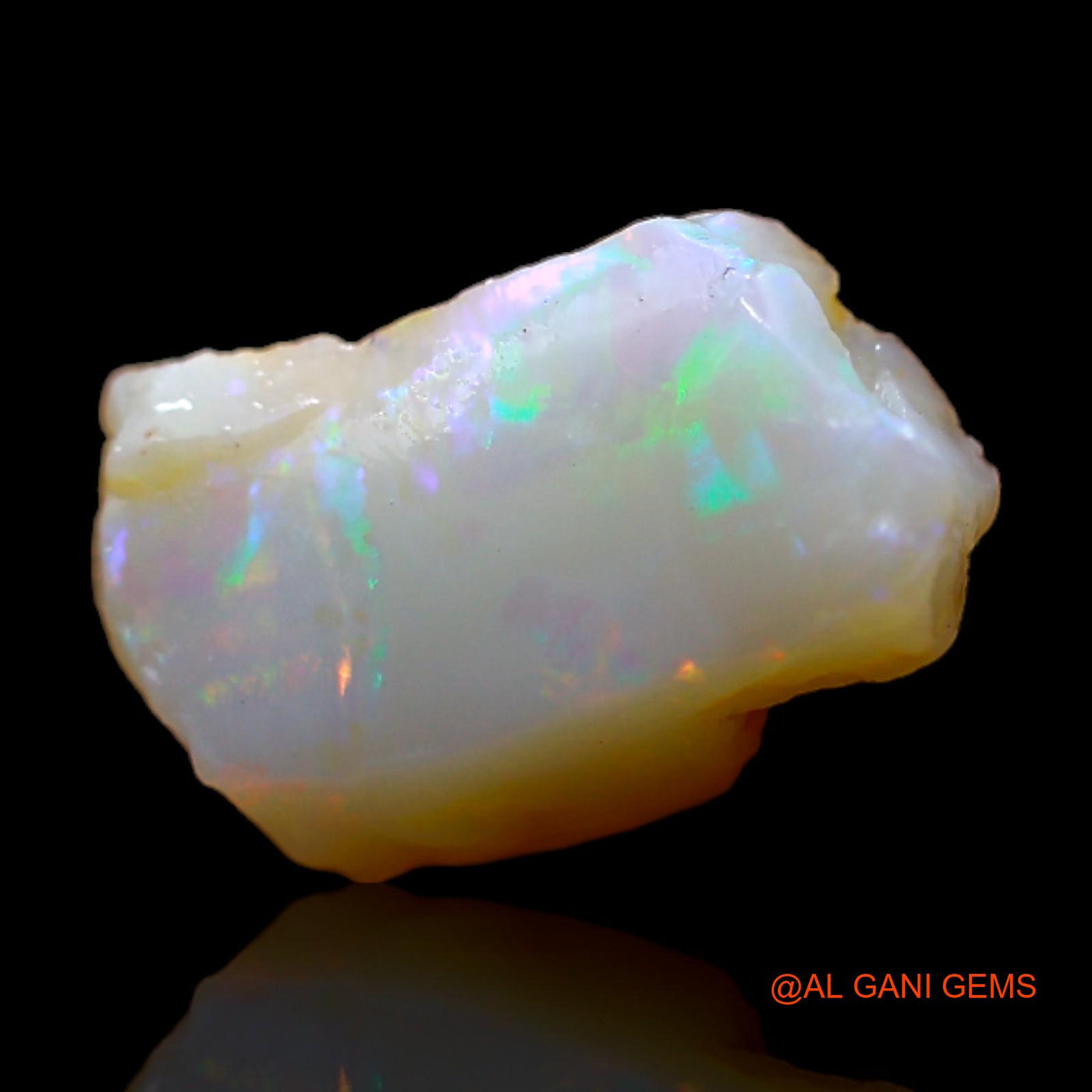 1.70 Cts Natural Australian Fire Opal Loose Gemstone Fancy Rough 12x7x3 mm RB-778