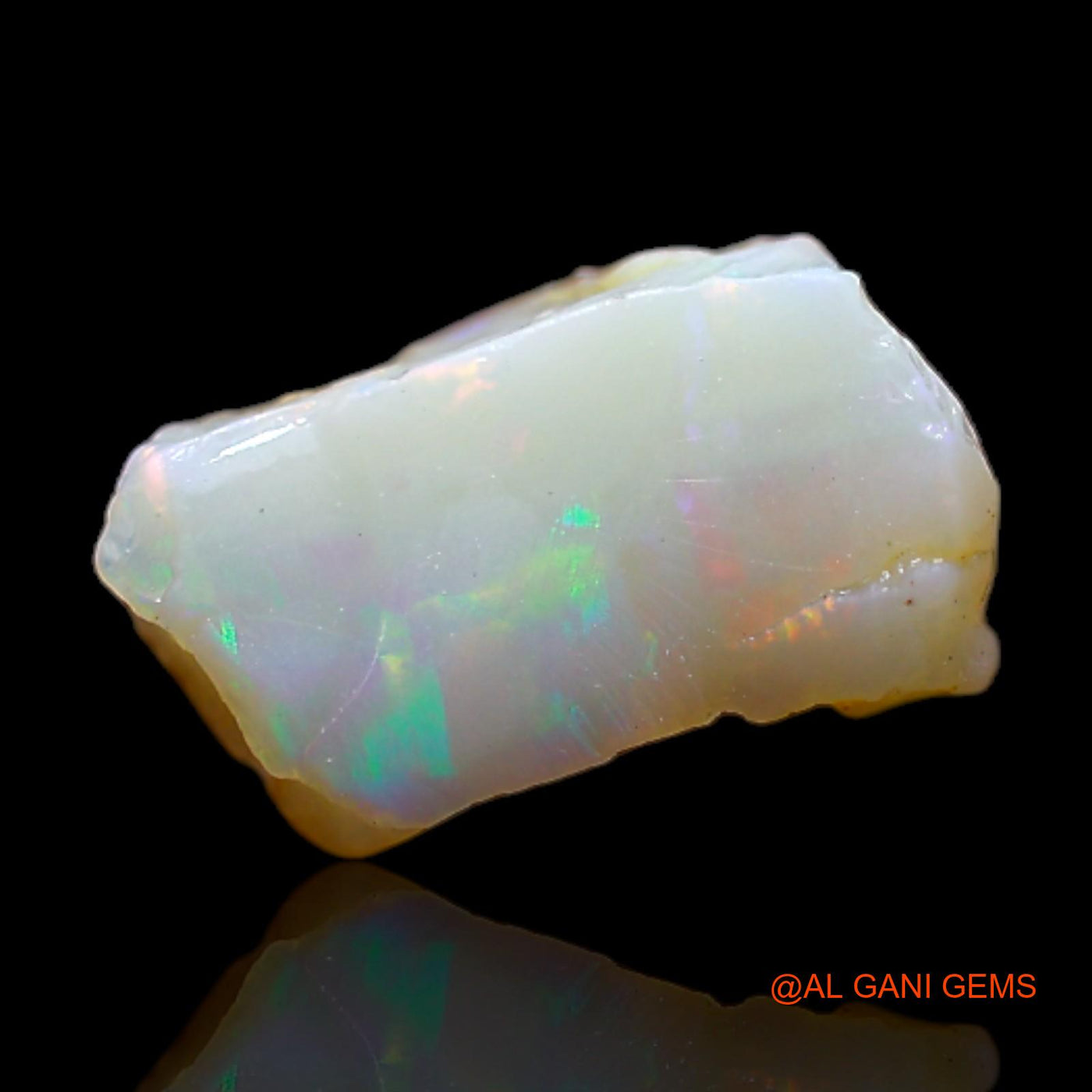 1.70 Cts Natural Australian Fire Opal Loose Gemstone Fancy Rough 12x7x3 mm RB-778