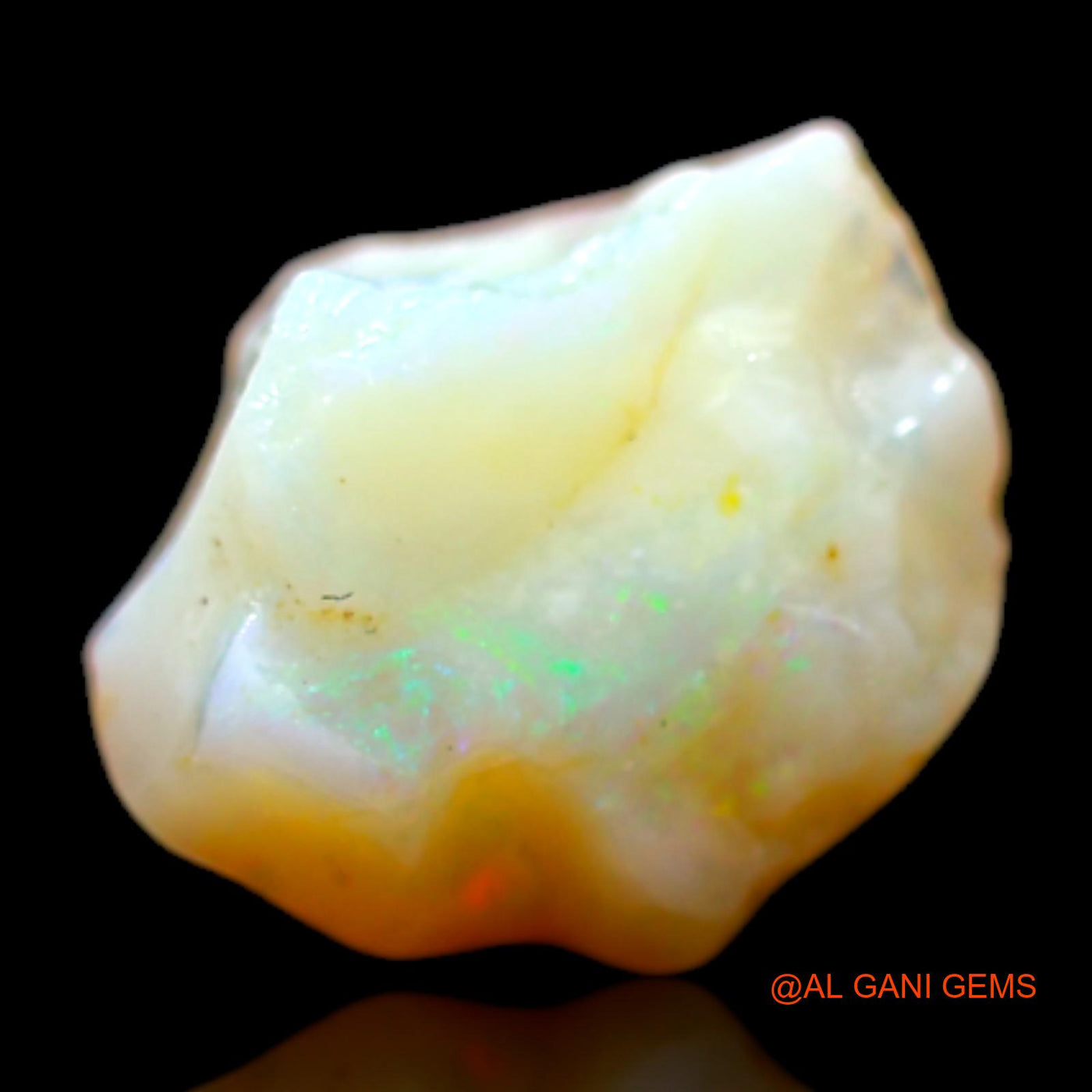 2.00 Cts Natural Australian Fire Opal Loose Gemstone Fancy Rough 9x8x4 mm RB-779