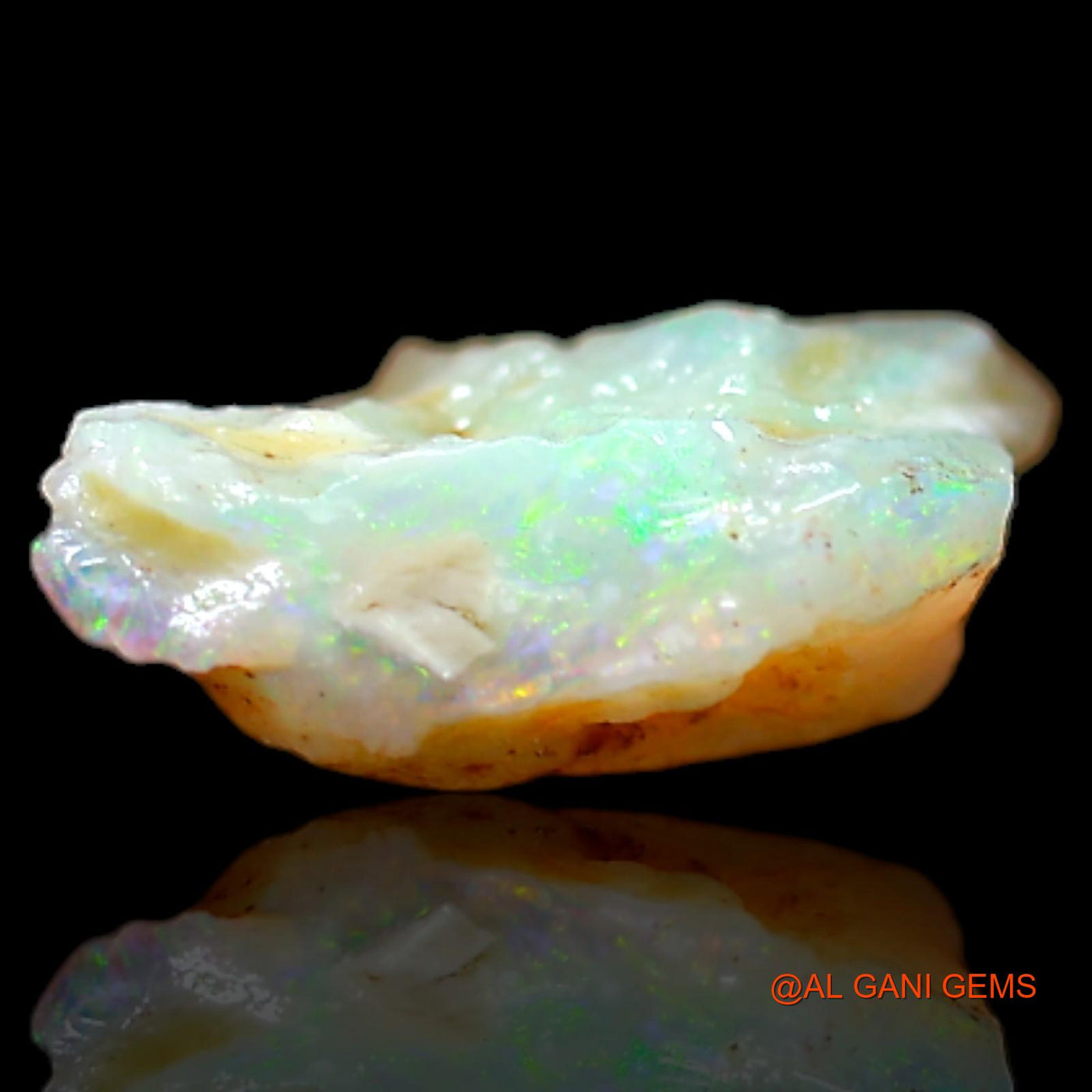 2.00 Cts Natural Australian Fire Opal Loose Gemstone Fancy Rough 12x8x5 mm RB-780