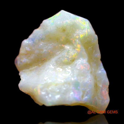 1.50 Cts Natural Australian Fire Opal Loose Gemstone Fancy Rough 10x9x5 mm RB-789