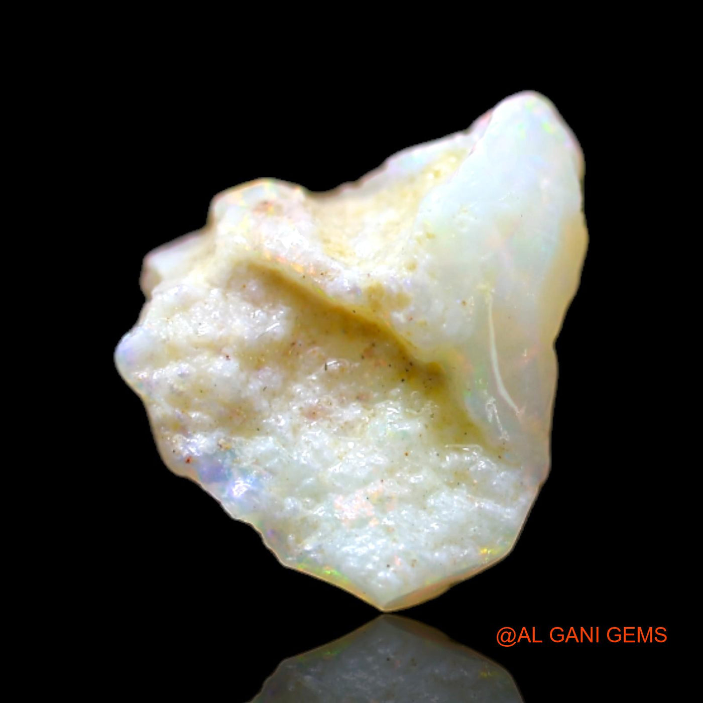 1.50 Cts Natural Australian Fire Opal Loose Gemstone Fancy Rough 10x9x5 mm RB-789