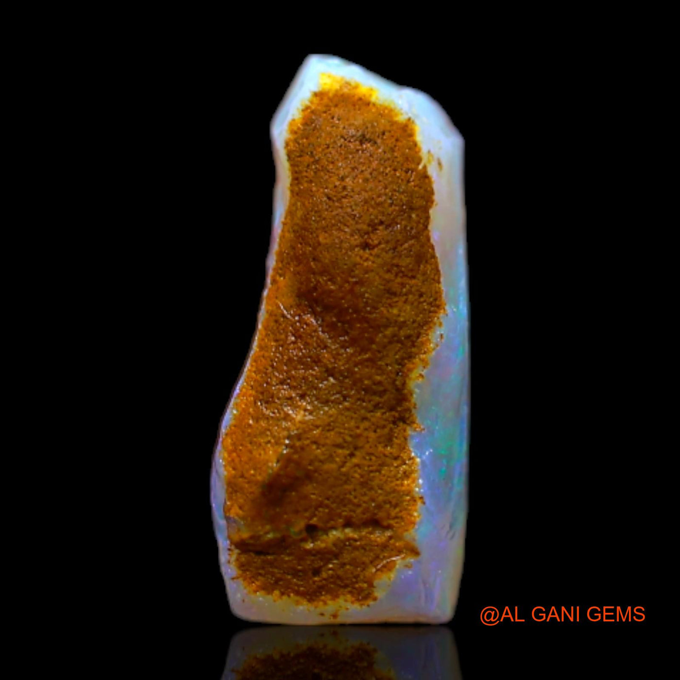 Natural Untreated Fire Opal Loose Gemstone Fancy Rough From Australia 1.70 Cts 10x5x4 mm RB-791