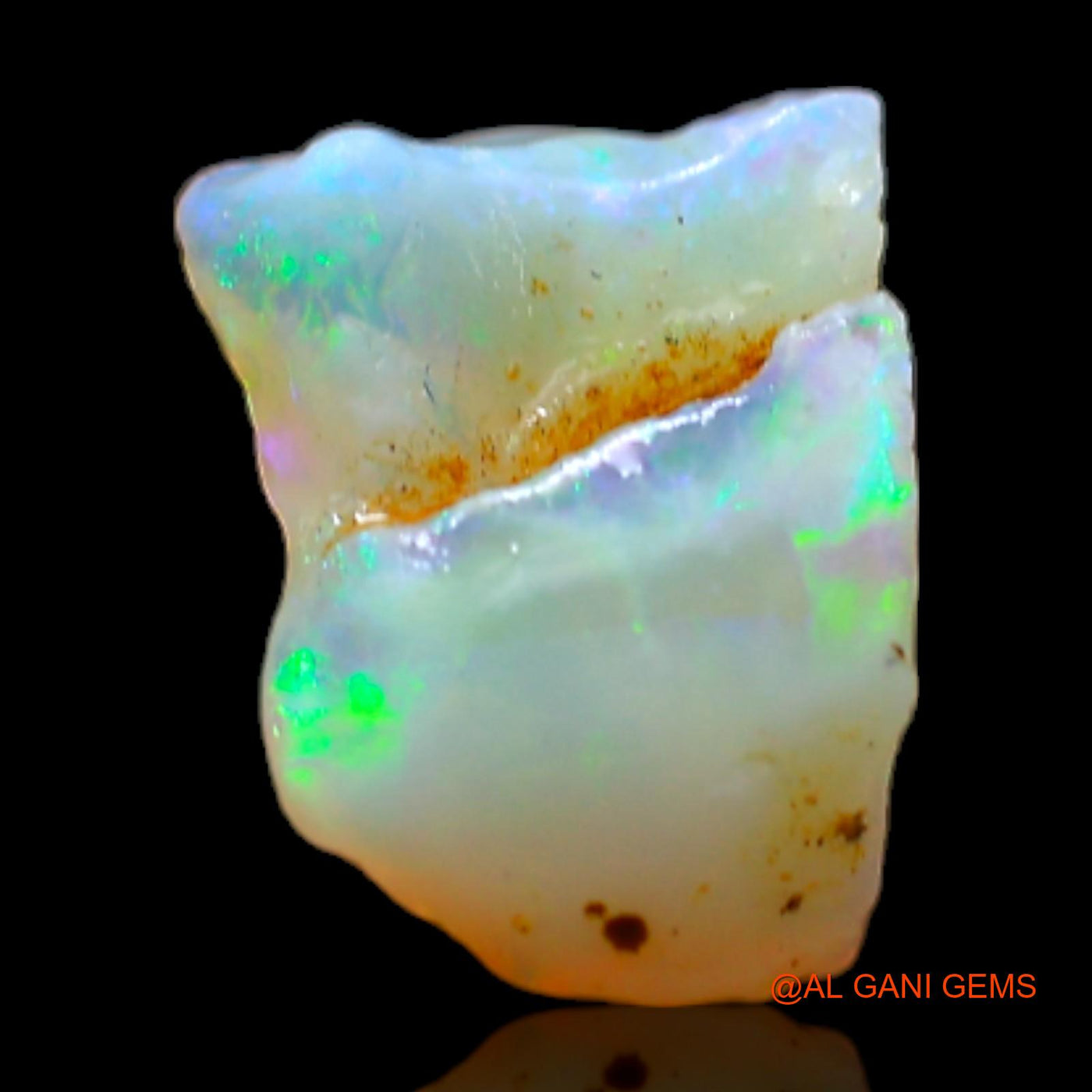 1.50 Cts Natural Australian Fire Opal Loose Gemstone Fancy Rough 9x7x5 mm RB-793